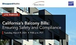 California’s Balcony Bills: Ensuring Safety and Compliance