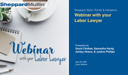 Webinar With Your Labor Lawyer - San Diego