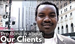 Pro Bono is About Our Clients