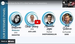 Crypto-Know for the CFO, A Brief Update on Cryptocurrency