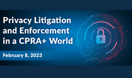 Privacy Litigation and Enforcement in a CPRA+ World