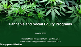 Cannabis Webinar Wednesday - Cannabis and Social Equity Programs