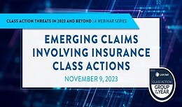 Emerging Claims Involving Insurance Class Actions