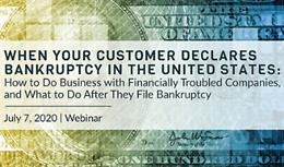 When Your Customer Declares Bankruptcy in the United States: How to Do Business with Financially Troubled Companies, and What to Do After They File Bankruptcy