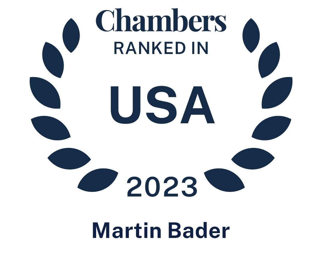 Martin Bader - Chambers USA 2023