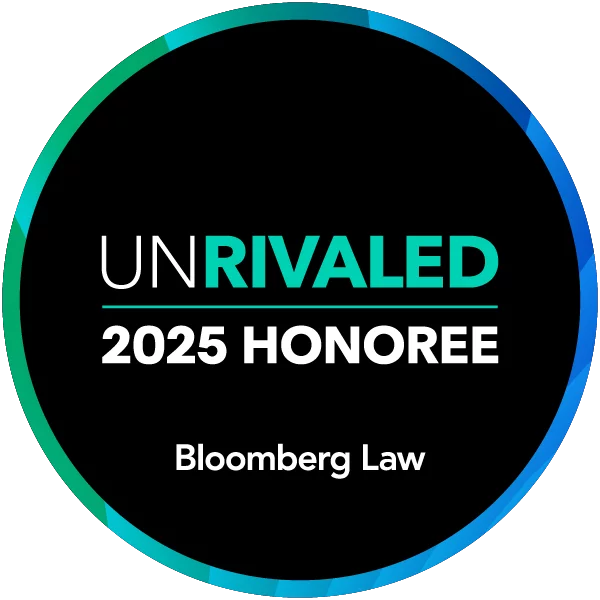 Unrivaled 2025 Honoree - Bloomberg Law